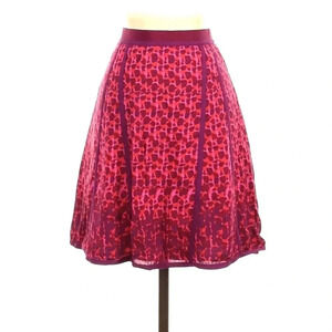 Marc by Marc Jacobs Women Red Silk Skirt